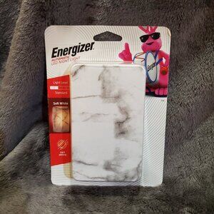 Energizer Marble Look LED Soft White Night Light, Light Sensor